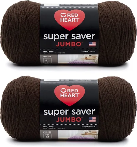 Vista 31 de Red Heart Super Saver Jumbo Ovillo de lana, Amatista