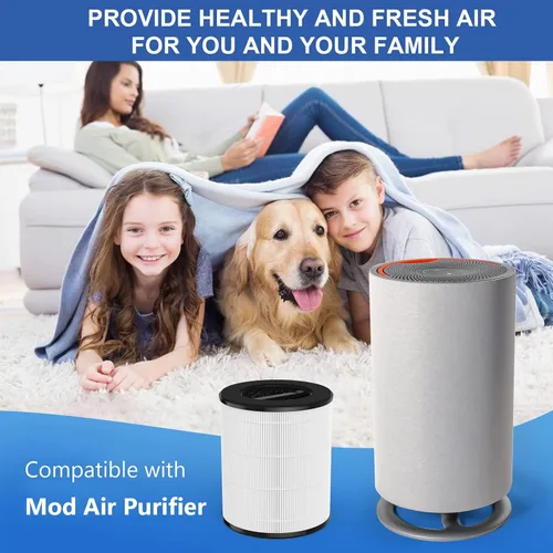 Vista 3 de Paquete de 1 filtro de repuesto mod/mod+ compatible con filtro Mod Purifier (Modelo MD01)