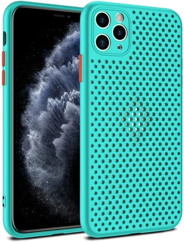 Vista 31 de Funda de disipación de calor para teléfono, nueva funda celular permeable con agujeros para disipación de calor, protección completa de lente