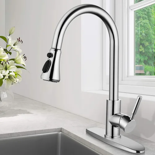 Vista 11 de SOKA Grifos táctiles de fregadero de cocina Bronce frotado con aceite