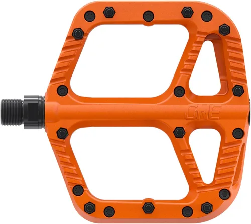 Vista 8 de OneUp Components Pedales compuestos: pedales planos ligeros y duraderos para bicicletas de montaña (MTB)
