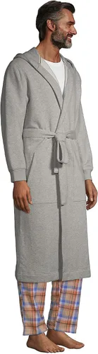 Vista 3 de Lands End Bata de sudadera seria para hombre