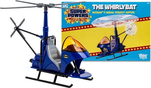 Vista 9 de McFarlane Toys - Vehículo DC Super Powers Whirlybat (Batman's Aerial Pursuit Copter)