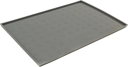 Vista 7 de Bandeja de alimentación para alimentos, antideslizante, antiderrames, tapete elevado para comida para perros, fácil de limpiar, impermeable
