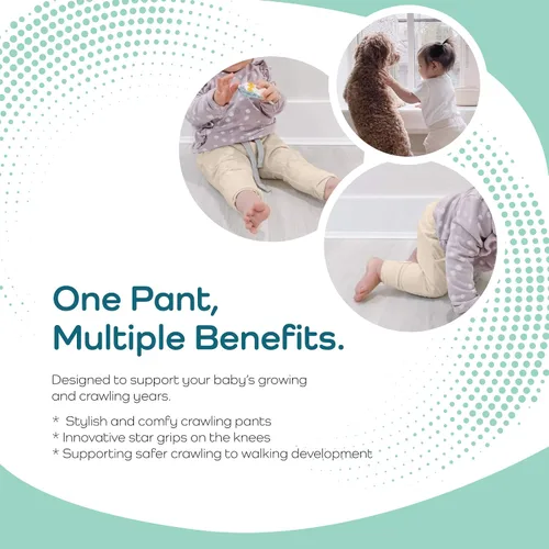 Vista 5 de Baby Jogger Crawling Pants Organic Cotton Unisex (6-12 Mo)