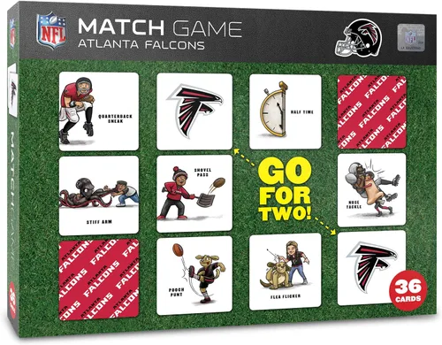 Vista 18 de YouTheFan NFL Memory Match Licensed Memory Match Game