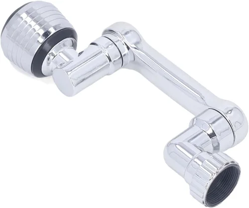Vista 9 de Extensor de grifo para lavabo de baño con 3 puertos ABS accesorio para lavado facial