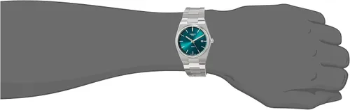 Vista 5 de Tissot PRX 316L - Reloj de cuarzo con caja de acero inoxidable para hombre color gris acero inoxidable 12 T1374101109100 Gris Reloj de cuarzo