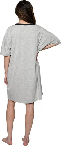 Vista 7 de Disney Camiseta de dormir para mujer, estampado de Mickey Minnie Mouse talla única y grande
