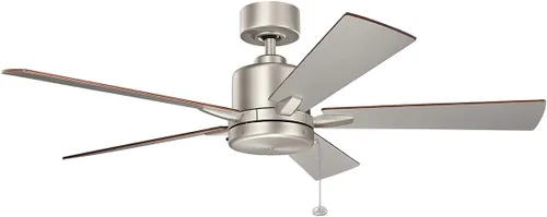 Vista 11 de KICHLER 330242OZ - Ventilador de techo con 5 aspas de nogal, Bronce/Oscuro