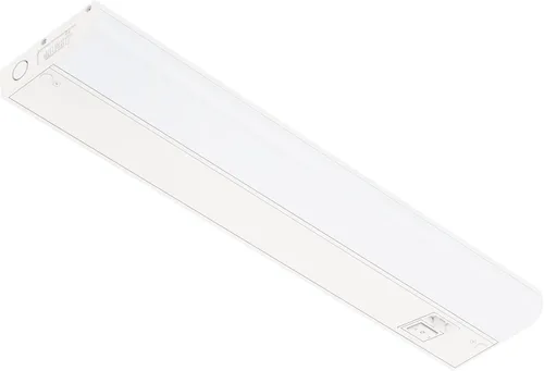 Vista 14 de Getinlight 30,48 cm de luz LED para debajo de gabinete, solo cableada, de 3 colores, seleccionable 3000K/4000K/5000K, regulable, acabado en blanco