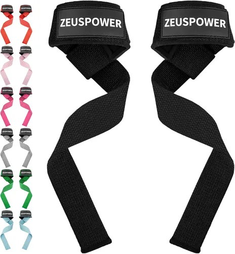 Vista 21 de Lifting Straps Wrist Straps for Weightlifting Gym Straps Weight Lifting Deadlift Workout Women Men Dumbbell Straps for Hand RDL Strap Exercise