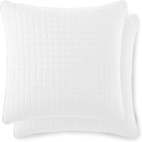 Vista 11 de Fundas Southshore Fine Linens Vilano Springs, para almohada, acolchadas, Microfibra, Pizarra, 20" x 36" 15 - Pizarra