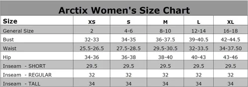 Vista 4 de Arctix Pantalones cargo aislados para deportes de nieve para mujer