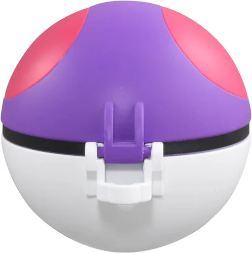Vista 3 de Takara Tomy Pokemon Monster Collection MB-04 Master Ball Pokemon Figura de Juguete 4 Años en Adelante, Cumple con los Estándares de Seguridad