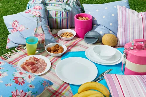 Vista 2 de Corelle 3120AB Vitrelle Glass - Vajilla de vidrio (12 piezas, resistente a las roturas y a las roturas), color blanco