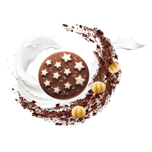 Vista 5 de Mulino Bianco Pan Di Stelle Galletas de cacao con estrellas de azúcar, 7.05