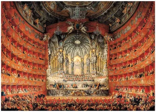 Vista 3 de Anatolian Puzzle - Teatro Argentina, Rompecabezas de 3000 piezas, #4930