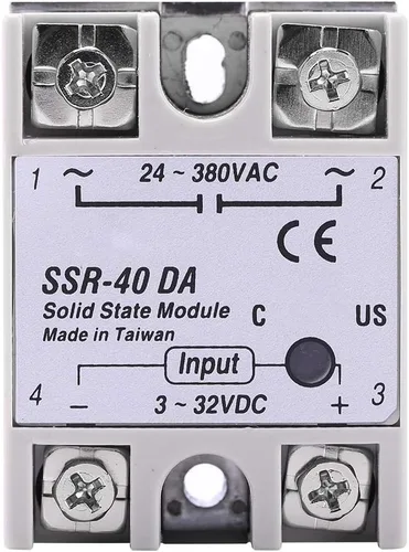 Vista 9 de Kit de controlador de temperatura PID LED REX-C100 con 40A SSR K Tipo Sensor de sonda AC 110V-240V 32.0 °F~2,372.0 °F Función de alarma para equipos