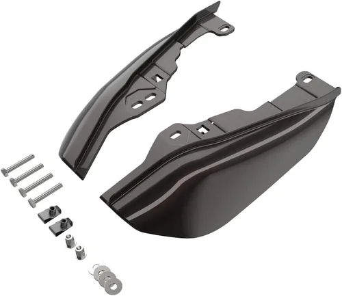 Vista 126 de Advanblack Deflectores de aire Road Glide de marco medio 2024 compatibles con Harley Touring Street Glide, Road King, Electra Glide, 2009-2025