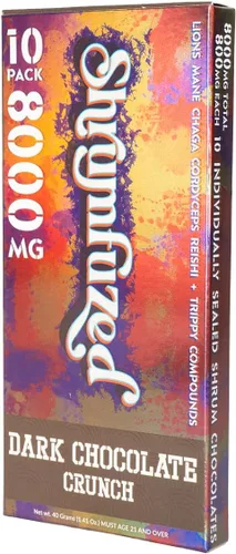 Vista 3 de Shrumfuzed - Gomitas nootrópicas patentadas de 8000 mg - Mezcla de hongos nootrópicos de melena de león, reishi, chaga y cordycep