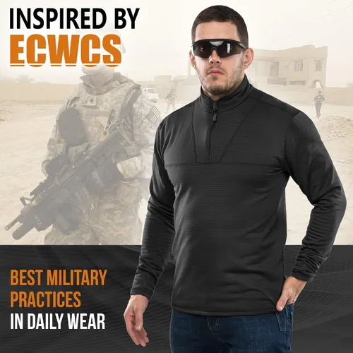 Vista 4 de Delta Level 2 - Ropa interior térmica para hombre con forro polar