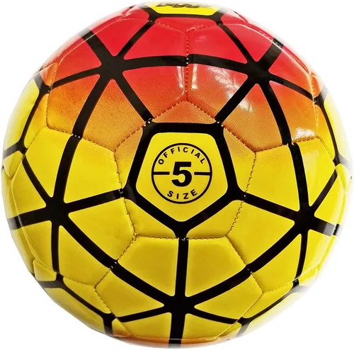 Vista 2 de Biggz Bolsa de pelotas deportivas: baloncesto, balón de fútbol, fútbol, voleibol, pelota de juegos roja y bomba