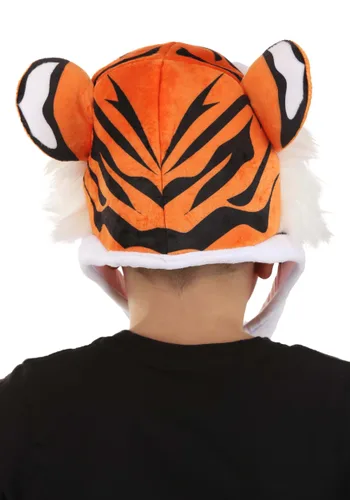 Vista 9 de Gorro Peluche Jawesome de Tigre Multicolor