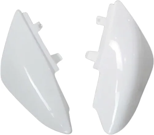 Vista 9 de Kit de pegatinas de carenado de guardabarros de plástico blanco para CRF50 110 125cc Dirt Pit Bike