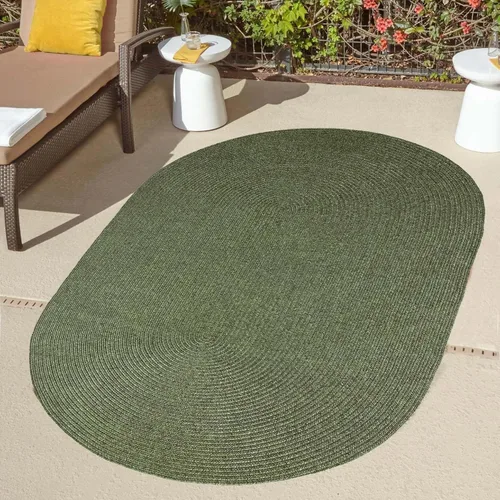 Vista 54 de Superior Alfombra de área grande para interiores y exteriores, reversible, trenzada, decoración del piso del hogar para sala de estar, cocina