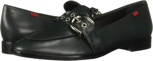 Vista 7 de Marc Joseph New York Mocasín con hebilla de cuero para mujer con detalle de ojales