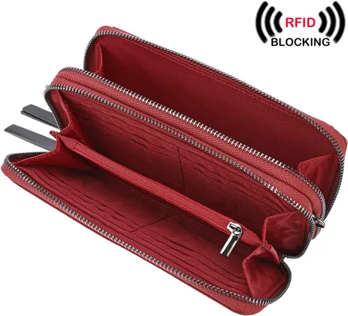 Vista 8 de Bolsos cruzados pequeños con cartera para teléfono y cartera con pulsera