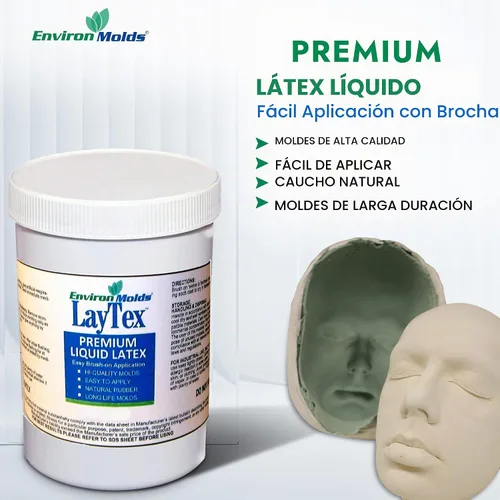 Vista 8 de EnvironMolds LayTex - Molde de látex líquido para fabricar, 1 galón