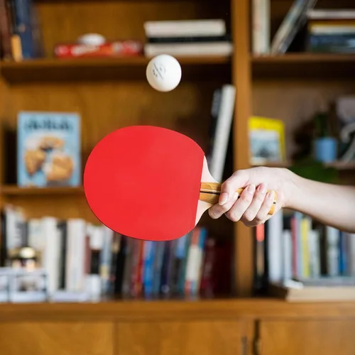 Vista 7 de PRO-SPIN Ping Pong Paddles - High-Performance Set with Premium Table Tennis Rackets, 3-Star Ping Pong Balls, Compact Storage Case Professional Set