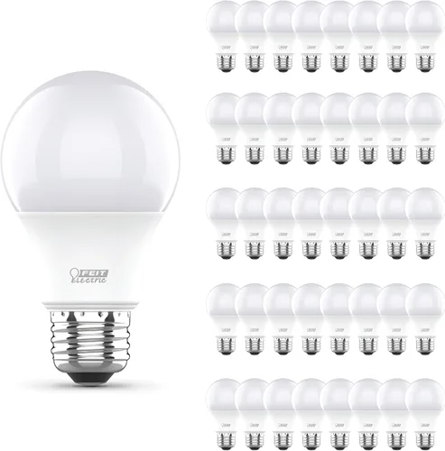 Vista 16 de Feit Electric Bombillas LED A19, equivalente a 60 W, no regulables, 800 lúmenes, base estándar E26, blanco suave de 2700 K, 80 CRI, vida útil de 10