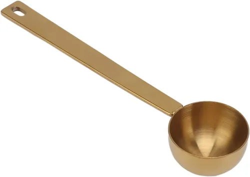 Vista 10 de Cuchara medidora de café, cuchara medidora de acero inoxidable, cucharada medidora, cucharada medidora para café molido, té, harina de azúcar