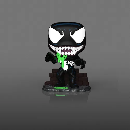 Vista 2 de Pop! - Portada del cómic: Marvel Venom Lethal Protector que brilla en la oscuridad Vistas previas exclusiva figura de vinilo