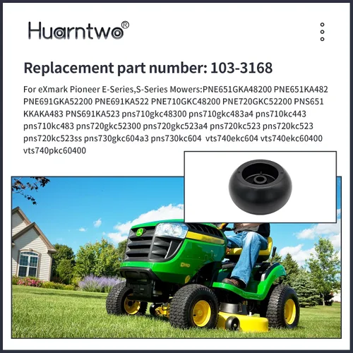 Vista 6 de Kit de hardware de rueda de cubierta de repuesto para Exmark Toro Kubota 103-3168 103-4051 1-603299