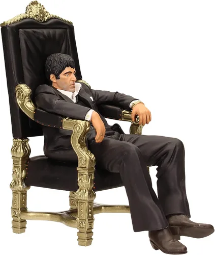 Vista 3 de Iconos de películas Scarface: Trono de Tony Montana Figura de 7