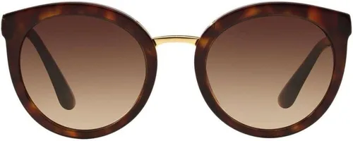Vista 2 de Dolce & Gabbana DG4268-502/13 Gafas de Sol HAVANA w/LIGHT & DARK BROWN GRADIENT 2.047 in, Habana