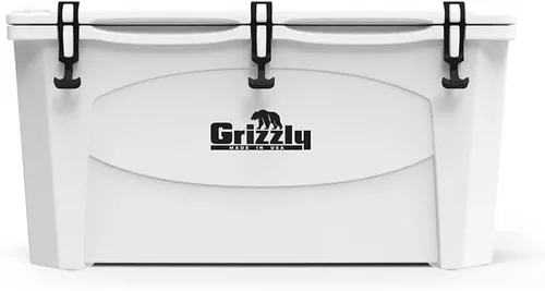 Vista 12 de Grizzly 100 Cooler Cofre de hielo de 100 cuartos de galón duradero con aislamiento rotomoldeado Fabricado en Estados Unidos Garantía de por