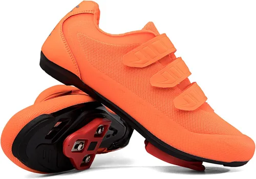 Vista 9 de Zapatos de ciclismo de interior para hombre, compatibles con Peloton, zapatos de ciclismo con clip de tacos Delta, pedal al aire libre, SPD, zapatos