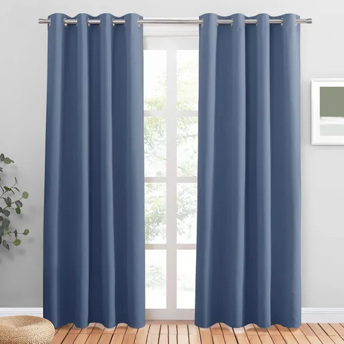Vista 78 de PONY DANCE Cortinas para Autocaravana de 24 pulgadas de Largo, Cortinas Cortas para Baño y Cocina, Mini Cortinas de Privacidad para Camper