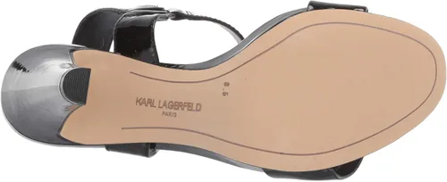Vista 4 de Karl Lagerfeld Paris Sandalias Cieone de tacón elegante para mujer
