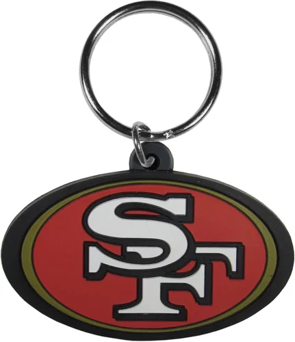 Vista 2 de NFL cadena de hule flexible para llavero
