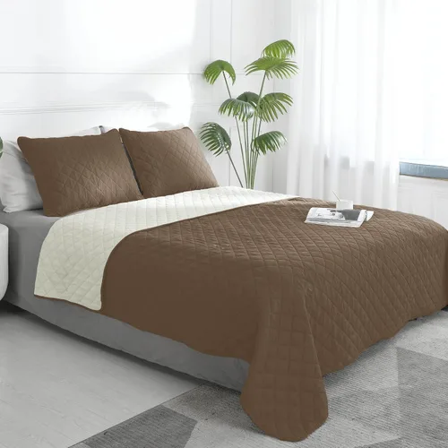 Vista 48 de Easy-Going - Juego de colcha reversible tamaño individual con 1 colcha y 1 funda de almohada, colcha de cama suave, colcha de microfibra ligera