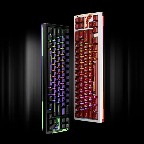 Vista 5 de OOCTPK Chilkey Slice68 HE - Teclado mecánico para juegos con cable, 68% intercambiable en caliente de aluminio con efecto Hall personalizado