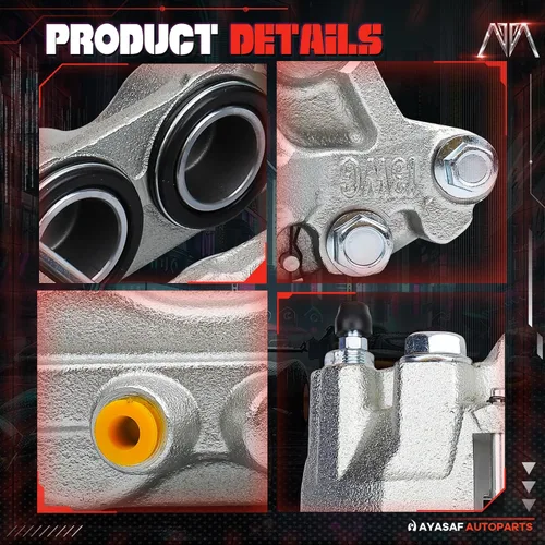 Vista 3 de 192984 192985 Pinza de freno delantera tanto del lado del pasajero como del conductor para Toyota Tundra 2000-2006, para Toyota 4Runner 2003-2009