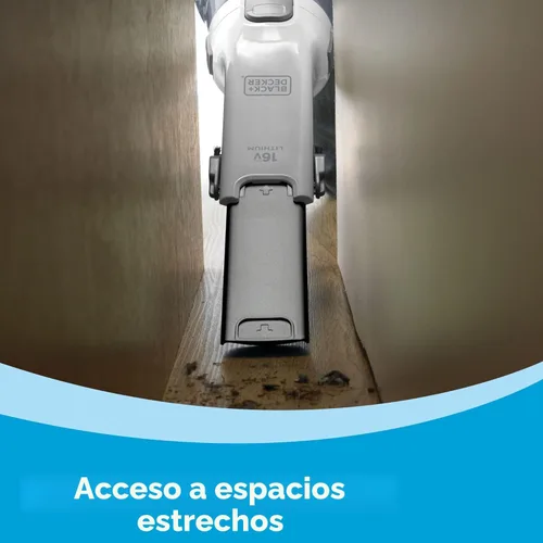 Vista 9 de Aspiradora de mano inalámbrica de litio Black + Decker CHV1410L de 16 V