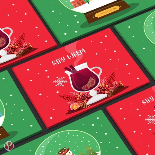 Vista 4 de Papel de colores navideños: perfecto para artes y manualidades de Navidad y Año Nuevo, invitaciones y anuncios de fiesta, enlace de 24 libras, texto